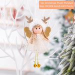 Merry Christmas Ornaments Angel Doll Christmas