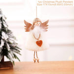 Merry Christmas Ornaments Angel Doll Christmas